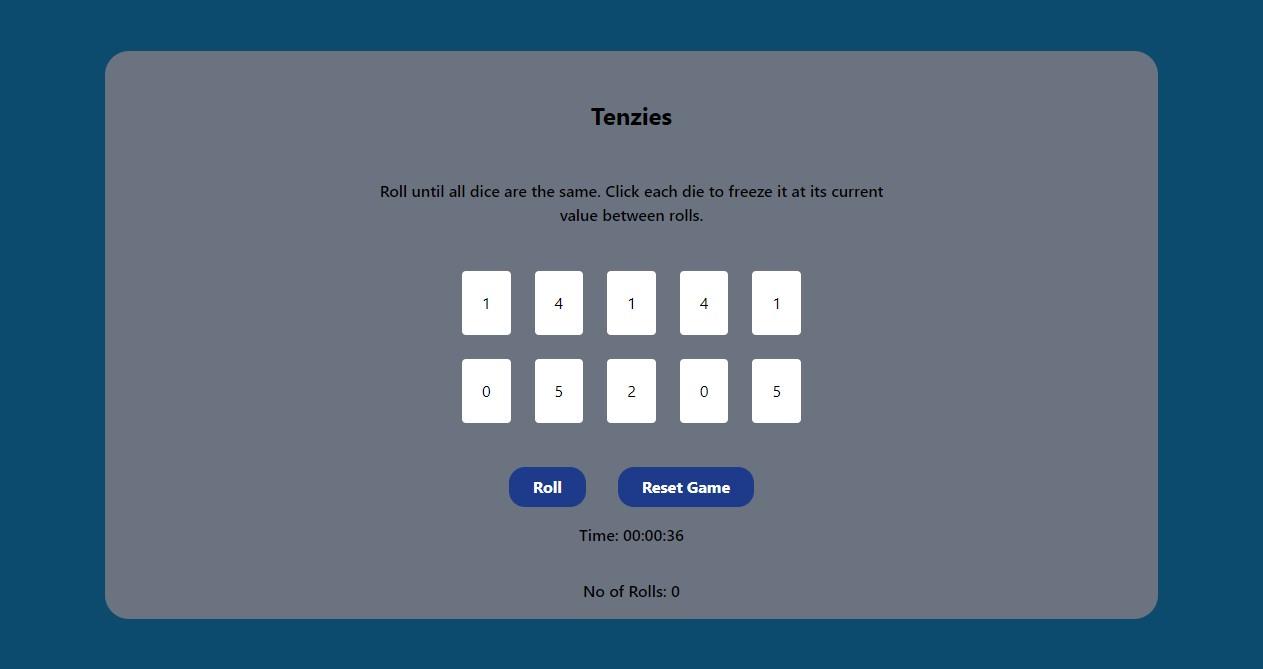 Tenzies